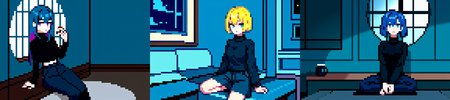 (otherworldly), highly insanely detailed, masterpiece, top quality, best quality, highres, 4k, 8k, RAW photo, (very aesthetic, beautiful and aesthetic), 
1girl, asian female, facing viewer, turtleneck, pants, 
<lora:MM5-v1:0>, blue wall, window, sitting, Magic Mirror Car, MM5, indoors, 
1girl, solo, 
(__lazy-wildcards/char/haircolor__),âââ