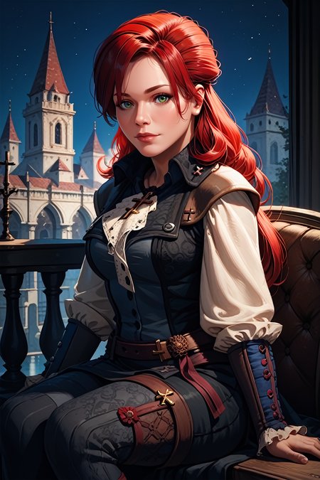 score_9, score_8_up, score_7_up, score_6_up
<lora:ACUElise:1.0>
ACUElise, 1girl, red hair, long hair, green eyes, looking at viewer, sitting cross-legged overlooking a night city during last light