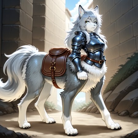 Hikari the Wolftaur