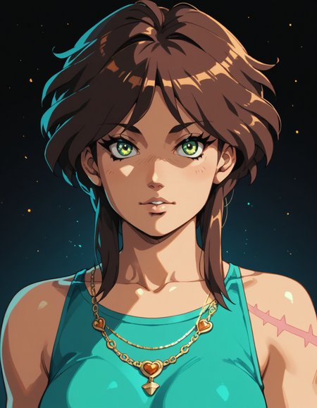 isometric style, score_9, score_8_up, score_7_up, score_6_up, score_5_up BREAK ot0m, 1girl, green eyes, brown sidelocks hair, looking at viewer, <lora:OtaKingMondayAshlinPDXL16v1.6tx1-000008:0.9>, vibrant, beautiful, crisp, detailed, ultra detailed, intricate