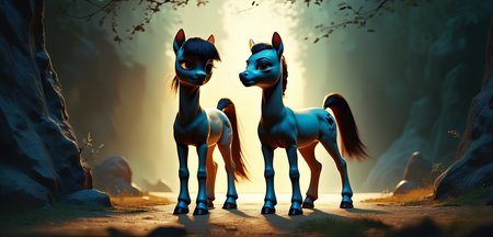 score_9, score_8_up, score_7_up, score_6_up, score_5_up, score_4_up, 3d, realistic, pony posing, backlight, cinematic photoshot <lora:ponys-dream:.9>