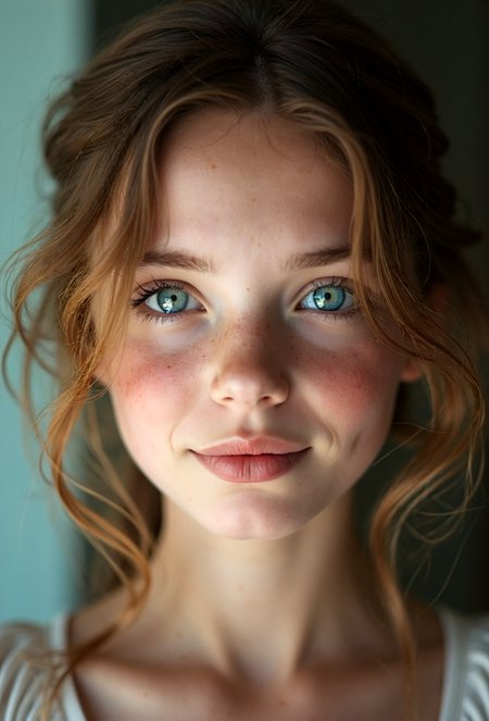 photo of a girl,age18,pale blue and green eyes,glossy eyes, Thorough,analog style,female focus,highest quality,(highly detailed skin),perfect face,skin pores,(bokeh:0.6),sharp focus,dappled lighting,(backlighting:0.7),film grain,photographed on a Sony A7R IV,18mm F/1.7 cine lens,(highly detailed, intricately detailed),8k,HDR,front view,(full body visible:1.2) . embedding:EZRealPONYXL,