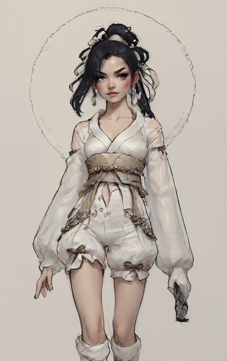 score_9, score_8_up, score_7_up, score_6_up, score_5_up, score_4_up,
 <lora:OverDesignedGirls:1>
1 girl, ninja