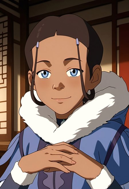 [Character/PonyXL] Katara Book: Water (Avatar: The Last Airbender)