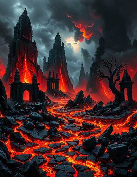 depths of Hell background