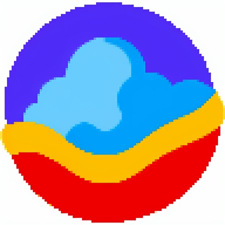 <lora:Weather_Icon_Style-10:0.9> weather_icon, simple background,( rainbow:1.1),<lora:LCM_SD15:1.0>