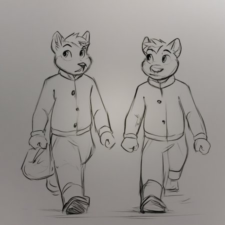 Adorable furry style