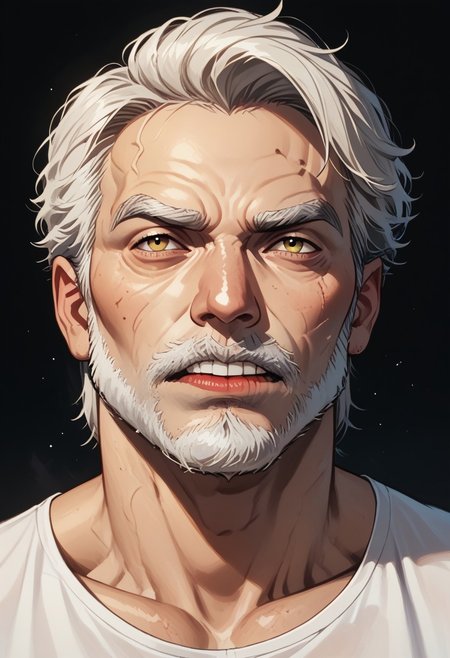 score_9, score_8_up, score_7_up, BREAK, 1 boy, manly, male focus, man, beard, facial hair, old man, old, wrinkly, wrinkly face, wrinkled, wrinkled face