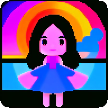 <lora:Weather_Icon_Style-10:0.95> weather_icon, 1girl, dress, outdoors, sunset,<lora:LCM_SD15:1.0>