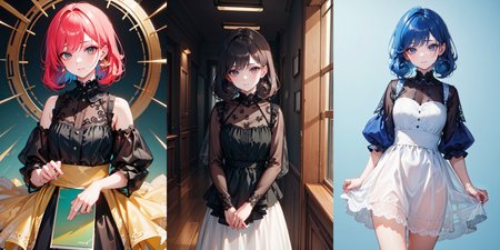 highly insanely detailed, masterpiece, top quality, best quality, highres, 4k, 8k, RAW photo, (very aesthetic, beautiful and aesthetic), rolled lob hairstyle, 
__lazy-wildcards/dataset/background-color__, 
<lora:rolled_lob-1.0:0.8>âââ