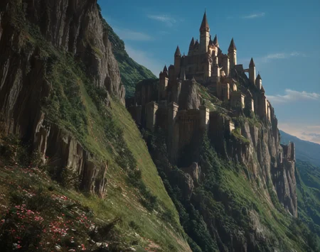 80s Fantasy (Background) (Landscape) (NoobAI) (AD)