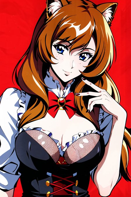 1990s \(style\),

1girl, (high detail:1.2), ((best quality)), (highly detailed), fully clothed, (masterpiece), (sh_raphtalia:0.8) <lora:1990s:0.5>