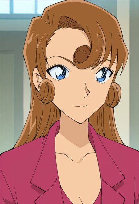 score_9, score_8_up, score_7_up,score_6_up,
((1girl,solo,Portrait,front view,girl,)),
Kudou Yukiko, auburn hair,brown hair,long hair,sidelocks, blue eyes, stylish dress, scarf, earrings, 
(blurry background, ),
<lora:PONY_Yukiko_Kudou_(Origin)_Anime_Detective_Conan:1>