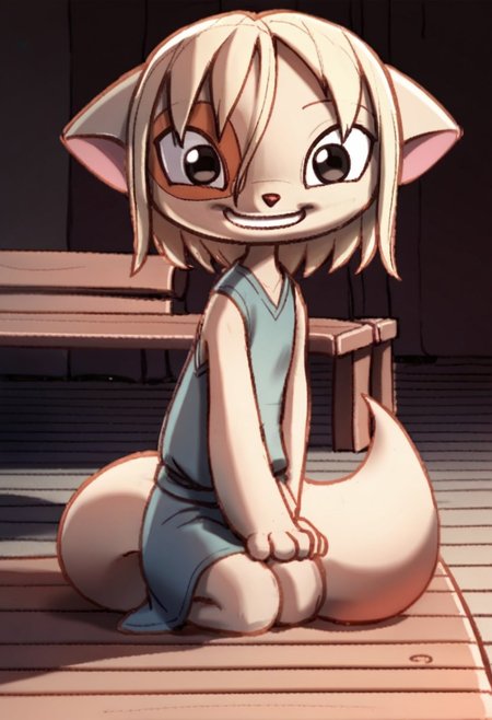 score_9, score_8_up, score_7_up, BREAK source_anime , 
paige,solo,furry,tail,child,kid,
+ bench	4080
+ cute	282576
+ female	1926257
+ floating wings	1747
+ looking at you	286459
+ sitting	101375
+ sleeveless	9573
+ smiling	437636
+ smiling at you	33623
+ solo	1517070
+ tree	55565