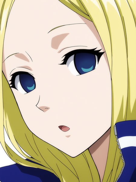 pixiv masterpiece, source_anime, score_9, score_8_up,  score_7_up, score_6_up, absurd res, BREAK
 <lora:Nino_arakawa_under_the_bridge_illu_v24-000017:1>, nino_arakawa_il, 1girl, solo, tracksuit,  looking at  viewer, white background, simple background, portrait