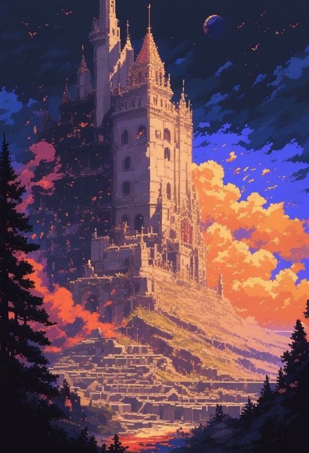 score_9, score_8_up, score_7_up, Expressiveh, d3p1x3l, pixel art, ultra detailed, gardevoir, scenery, close-up, <lora:Expressive_H:0.8>, <lora:d3p1x3lXLP:0.8>, fire