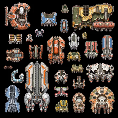 Starsector small ship test model