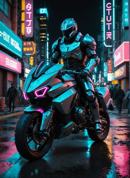 cinematic, a futuristic knight riding a robotic steed through a neon-lit city, sleek armor and advanced weaponry, dynamic and action-packed, dramatic urban backdrop 
<lora:xray:1>
 <lora:WildcardX-XL-Detail-Enhancer:1>