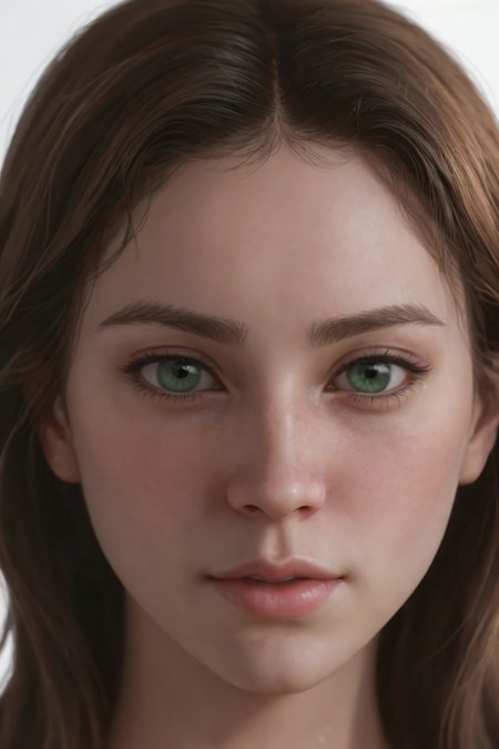 safe_pos, Very close-up view of a european sexy woman, show only face, 25 years, brown hair, green eyes,

Realistic, photorealistic, real, real skin, realistic skin, detailed, 8k,

White background, golden backlights, perfect illumination, OverallDetail, Skin texture style, Detailed skin, Skin pore, fFaceDetail, ng_deepnegative_v1_75t