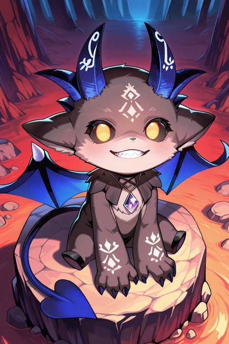 Debidebi Debiru (Nijisanji) for Illustrious