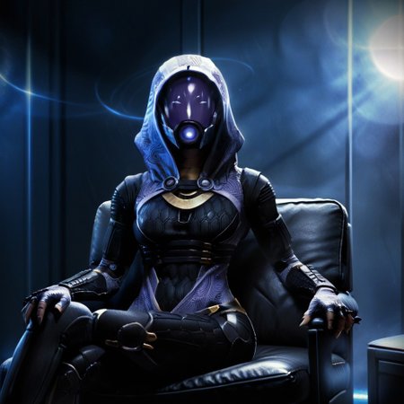 ethereal zavy-tali mask-on novuschroma85 style <lora:novuschroma85 style:.6> Basic Instinct Pose, B4sic1nstinctP0se, basic_instinct_(movie), looking at viewer, facing viewer,sitting, crossed_legs, on_chair, three fingers