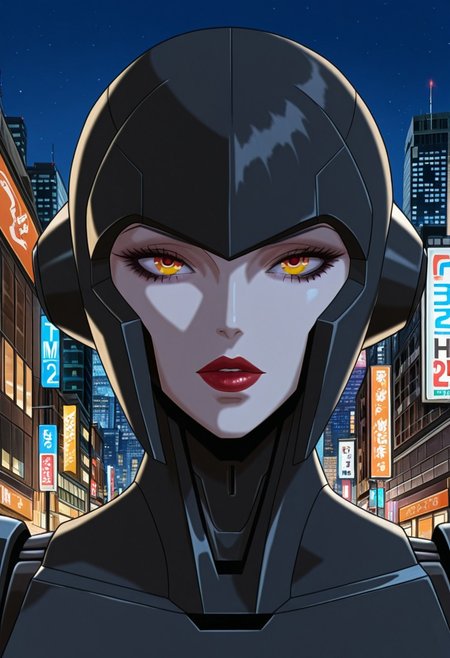 MASTERPIECE, AMAZING QUALITY, HM2K, PORTRAIT, ROBOT GIRL, CITY STREETS