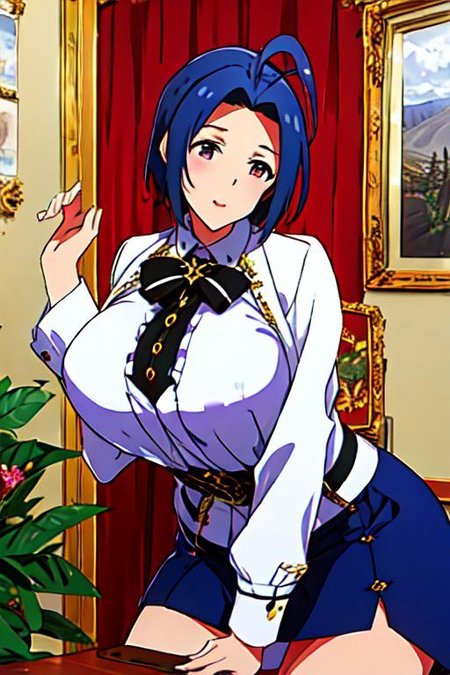 (voluptuous), best quality, (masterpiece:1.2), highly detailed, 
miura azusa