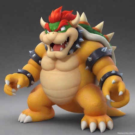 masterpiece, best quality, Bowser, roaring, 3d <lora:LCMSDXL:1> <lora:Bowserxl-nsfw-trimmed:1>