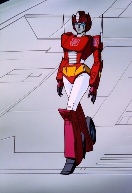 robot planet in space
score_8_up <lora:Transformers 86 FT-000005:1> 1female, autobot, female, all red body, red legs, red head, red armour, small body, petite body, slender form, full body, slim body, slim waist, round large eyes, blue eyes,  short legs, small horns protruding from head, , female lips, happy expression, smiling, curvy limbs,