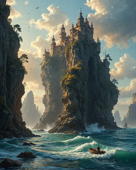 sea nightmareshadow tentacles,Rockwell Kent (monumental seas), Monolithic sea stack formations, cormorant drying wings. stone tidal fish traps, harbour porpoise surfacing,
<lora:tbh124-sdxl:0.15> style of Jean-Antoine Watteau,
<lora:tbh129-sdxl:0.15> style of Michael Cheval,
<lora:Sinozick:0.15>,
<lora:add-detail-xl:0.7>,
<lora:aidmaMJ6.1_v0.5_2:0.3> aidmamj6.1,
<lora:Flux-XL_Scenery:0.15> flux-scenery,
<lora:Flux-style-xl-lora:0.15> flux-style,
8K resolution, ultra-detailed cinematic composition, contemporary concept art style, volumetric magical atmosphere with ethereal glow, rich complementary color palette, vivid gradients and chiaroscuro contrast, dynamic perspective with layered depth of field, inspiring awe-inspiring mood, Unreal Engine 5 render quality, intricate textures, flawless anatomy, rule of thirds composition, luminous highlights, surreal ambiance, award-winning illustration, harmonious balance of light and shadow, photorealistic details, ArtStation trending, chromatic accents, nostalgic futurism, dreamlike serenity, bold creativity, professional finish, sharp focus, ambient background, fascinating dynamic motion,, Baroque art style, dynamic composition, dramatic lighting, rich colors, intricate details, professional-grade execution, captures the grandeur and theatricality of the Baroque period