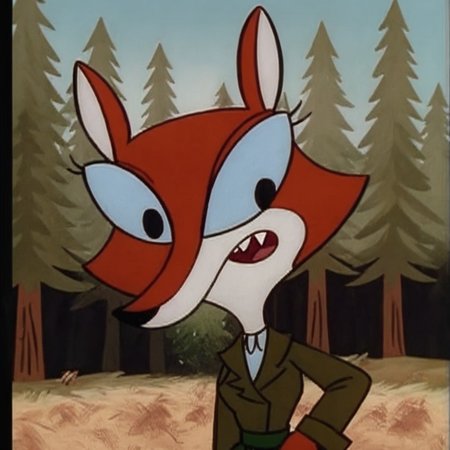 score_9,score_8,score_7,source_furry,
<solo:1.5>,
<1girl:1.5>,
fauna_fox, fox girl, agent_fauna,red body,red fur, black eyes,
fauna_fox_ffiles, fauna_fox, agent_fauna, fox girl, furry, furry female, official art, official style, solo, tree, 1boy, male focus, furry, open mouth, teeth, furry male, outdoors, gloves, black eyes, animal ears, nature, standing, forest, hand on hip, sharp teeth, shirt, grass, long sleeves, parody, red gloves,
( art by happoubi jin ) ,,
 <lora:Fauna_Fox_The_F_Files:1> fauna_fox_ffiles