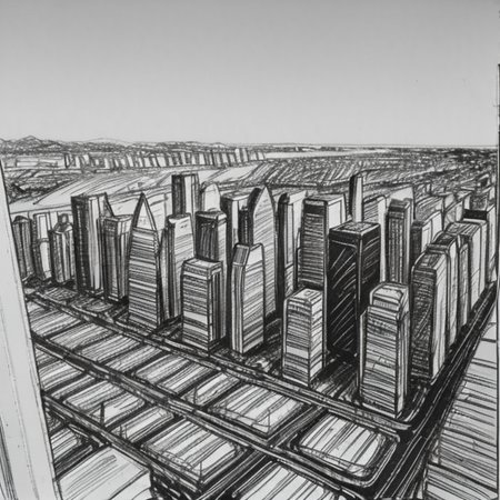 city, perspective, caracs, building, <lora:cibo:0.7>