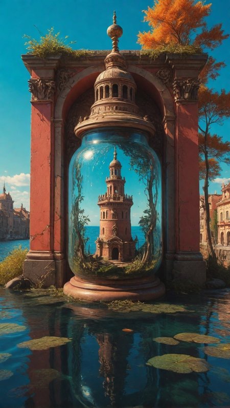 3D papercut shadow box of Renaissance style Baroque, anime artwork "a high contrast! painting of a minimalist flooded ancient amphora tower by rene magritte simon stalenhag carl spitzweg jim burns, full-length view, vibrant colors, extremely high contrast!, symmetry, great composition, high detail, cinematic lighting, award winning masterpiece, trending on artstation",
<lora:Wild_Anime_2025:0.7>,
<lora:风格:0.7> style5,
<lora:extremely_detailed:0.7> extremely detailed ,
<lora:aidmaImageUpgraderSDXL-v0.3:0.5> aidmaImageUpgrader,
<lora:add-detail-xl:0.7>,
<lora:HyperdetailedColoredPencilIl:0.3>  ArsMJStyle, Colored pencil hyperdetailed realism, . anime style, key visual, vibrant, studio anime,  highly detailed, dramatic, exuberant, grandeur, baroque art . realistic, perspective, light and shadow, religious or mythological themes, highly detailed, Layered, dimensional, depth, silhouette, shadow, papercut, handmade, high contrast