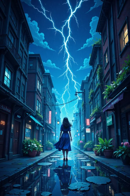an underwater street beautiful anime landscape, rain and storm, woman, very intricate, very detailed, sharp, bright, colorful, <lora:Hand v2:0.5> <lora:Anti-Blur:1><lora:Insane Detail Slider:0.25>  <lora:flux.1_lora_flyway_Epic-detail_v2:0.3> <lora:fluxenhancer:0.25> <lora:ROWER:0.6> <lora:flux-charmer-v1-1:0.4> <lora:Colorful_Fantasy_Art_for_FLUX:1> fantasy art