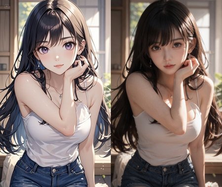 QwenEdit+Z-image Animation to Realistic person