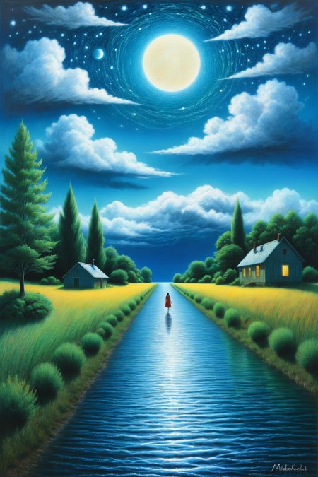 by  Makoto Shinkai  and  Ed Emshwiller  in the style of  Gertrude Abercrombie  ,   surreal art  ,  oil pastel<lora:oil_pastel:1.00>   <lora:more_art:0.40><lora:clothing_slider:3.50><lora:great_lighting:1.75><lora:aesthetic:1.75><lora:photorealistic_portrait:1.75><lora:looking_at_viewer:1.75><lora:RMSDXL_Enhance:1.00><lora:RMSDXL_Creative:1.00><lora:XDetail_heavy:0.50><lora:midjourney:0.15><lora:dpo:0.35><lora:add_detail:1.00><lora:faetastic:0.25>