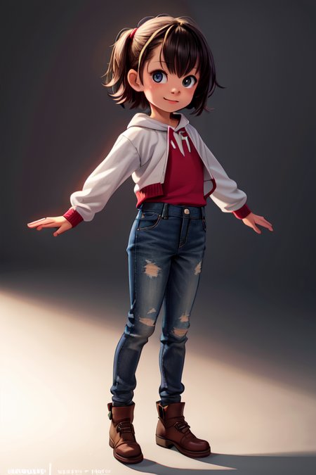 Solo:1.3, (Full Body:1.3), realalarimu, a little girl, 
vibrant colors, colorful art style,
soft lighting, soft shadows, detailed textures, dynamic lighting,
nice hands, perfect hands,
<lyco:GoodHands-beta2:1.0>
<lora:add_detail:1>
<lora:realalarimuv2:0.8>