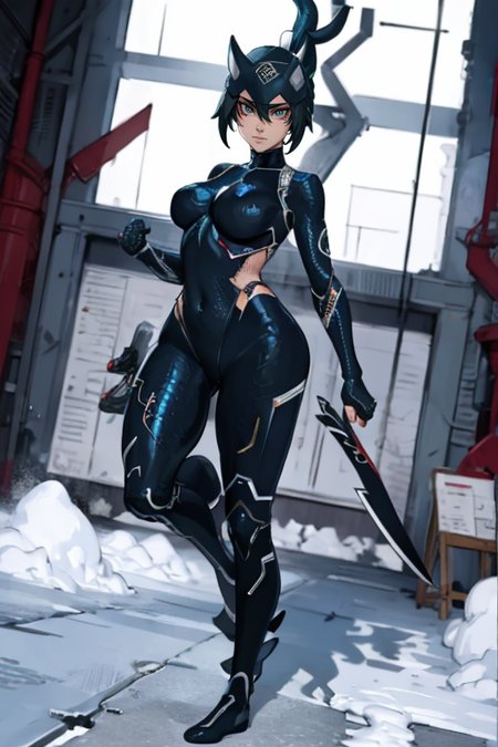 masterpiece,best quality,extreme detail,8k,image sharpness,<lora:kiriko-10:0.8>,ninja suit,