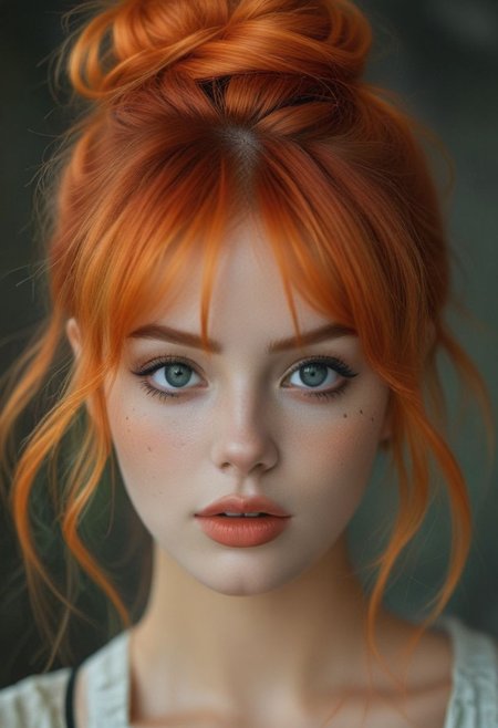 cinematic still bellissima, 1girl, solo, looking at viewer, bangs, blue eyes, orange hair, parted lips, double bun, blurry, lips, dark skin, eyeliner, blurry background, messy hair, portrait, realistic . emotional, harmonious, vignette, 4k epic detailed, shot on kodak, 35mm photo, sharp focus, high budget, cinemascope, moody, epic, gorgeous, film grain, grainy, (masterpiece), (best quality), (ultra-detailed), bellissima, 1girl, solo, looking at viewer, bangs, green eyes, orange hair, parted lips, double bun, blurry, lips, dark skin, eyeliner, blurry background, messy hair, portrait, realistic, illustration, disheveled hair, detailed eyes, perfect composition, moist skin, intricate details, earrings, by wlop, photograph bellissima, 1girl, solo, looking at viewer, bangs, green eyes, orange hair, parted lips, double bun, blurry, lips, dark skin, eyeliner, blurry background, messy hair, portrait, realistic, 50mm . cinematic 4k epic detailed 4k epic detailed photograph shot on kodak detailed cinematic hbo dark moody, 35mm photo, grainy, vignette, vintage, Kodachrome, Lomography, stained, highly detailed, found footage, bellissima, 1girl, solo, looking at viewer, bangs, green eyes, orange hair, parted lips, double bun, blurry, lips, dark skin, eyeliner, blurry background, messy hair, portrait, realistic, highly detailed, delicate, sharp focus, beautiful, elegant, intricate, confident, color, very coherent, cute, fashionable, vibrant