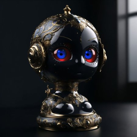 <lora:porcelain_gzhel_black:1.0>, (black  porcelain, Gzhel, rococo:1.0), 

 convenient censoring, make a contract, no humans, parody, red eyes, solo
