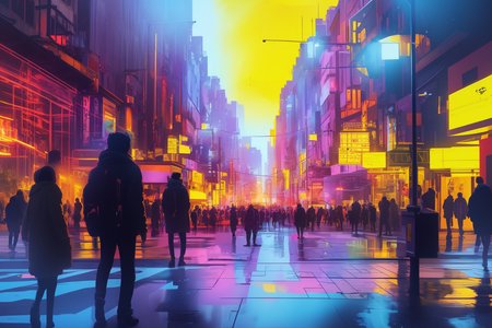 Urban Neon Style