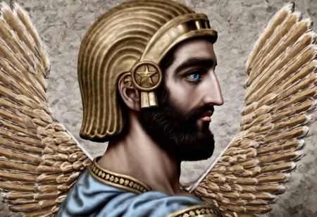 1boy, eye catching image of Cyrus the great, realistic