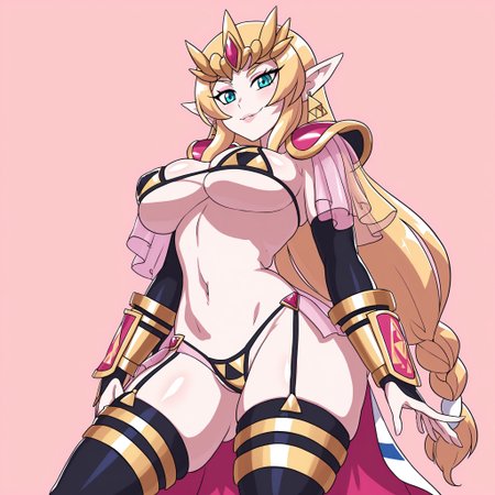 (PONY) Triforce Lingerie Zelda (Gashi Gashi Outfit)