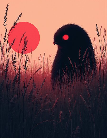 red eyes (eyes only) on tall grass in a field at night
The photograph captures a mesmerizing fusion of abstract civilization with the artistic vision of Morikura En, Pierre puvis de chavannes and Hergé in a unique, unconventional angle that brings out the essence of both artists' styles. The background is a gradient of pastel hues transitioning into deep, rich tones, which adds depth and contrast to the composition, drawing viewers into this fantastical realm where East meets West, tradition blends with modernity. The lighting is soft yet dramatic, casting long shadows from an oblique angle that emphasizes the three-dimensional quality of the shapes and forms. The overall effect is a visually impactful, almost dreamlike scene that invites the viewer to explore the infinite possibilities at the intersection of different artistic traditions. This unusual perspective not only highlights the unique collaboration between Morikura En and hergé but also presents a new interpretation of their combined styles in an engaging and thought-provoking manner, hyperdetailed,best quality, <lora:Coloring_Pages_-_FLUX:0.5> coloring page, colouring page, monochrome, lineart, black and white illustration <lora:NeonFantasyFLUX:0.2> ne0nfant4sy,  <lora:flux.1_lora_flyway_Epic-detail_v2:0.3>, style by Hsiao-Ron Cheng, intricate flat drawing, bright pastel, ultra realistic, simple composition, fun colors, high contrast, Unreal Engine, highly detailed