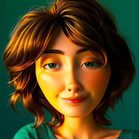 score_9, score_8_up, score_7_up, score_6_up,  1girl, aesthetically exquisite, celebrity headshot, studio lighting, focus portrait shot, hyperrealistic, closeup,
Adult woman Aunt Cass Hamada from Big Hero 6 is a perfectly natural 30 year old woman. She has short brown wavy hair. She has the most beautiful, perfect face in all of imagination. She is a MILF and extremely sexually attractive. Her captivating green eyes possess an anime-like charm, perfectly complimenting her radiant smile. She is looking directly at the viewer with bedroom eyes. The photograph is taken by the most state-of-the-art mirrorless camera. The image is filled with intricate details. The image is a 64K pixel modern masterpiece.