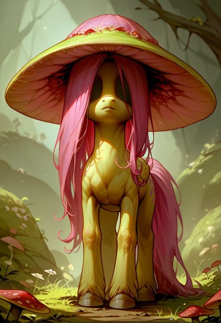 score_9, score_8_up, score_7_up, source_pony, solo, Fluttershy, looking at the viewer, (feral pony:1.5), (no eyes, eyeless:1.5), fungus growth, fungus infected skin, fungus body, fungus covered eyes, simple background, (detailed image, high resolution, 5k resolution:1.0), (horror art style:1.1)