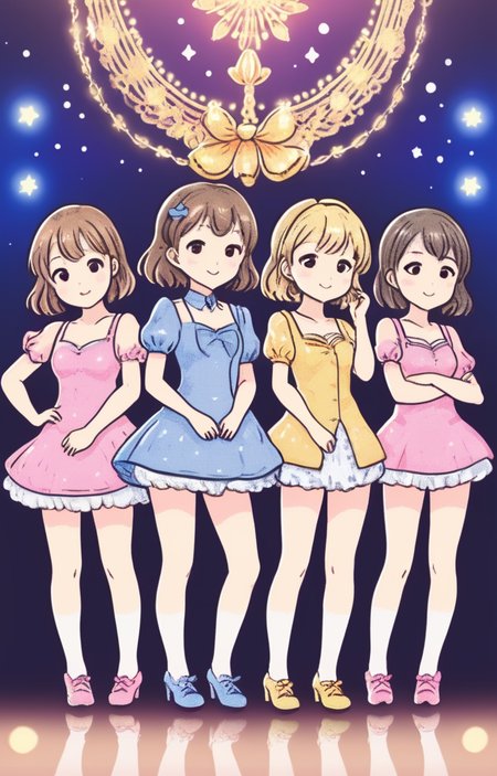masterpiece,best quality,<lora:tbh10-sdxl:0.9>,illustration, portrait of idolmaster cinderella girls,