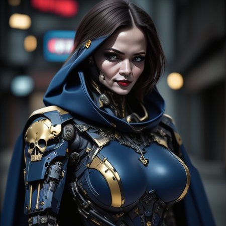 Grace O'Malley. Independant Elite SOLO, Night City, Cyberpunk - V5 SD 1.5 (test)