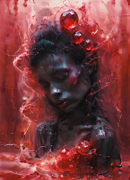Artme, realism, surreal, a world of ruby all in vain,
 <lora:ArtfullyME_SDXL__v1:0.8> Artme <lora:Dont_Stop_Me_Now:0.8>