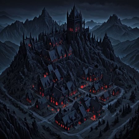 *Iszsks* *Isometric*
*Channel_42* 
*Gothic* *Spooky* *Dantean* *Eerie* *Vampiric* *Crimson* *Dark* *Glow* *Outdoors* *Mountains*